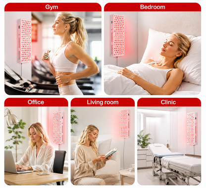 Red Light Therapy  & Near Infrared Light Therapy Panel, Full Body, 1500W