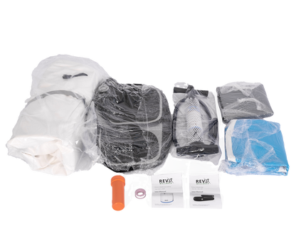 RevX Inflatable Barrel with Inflatable Steps