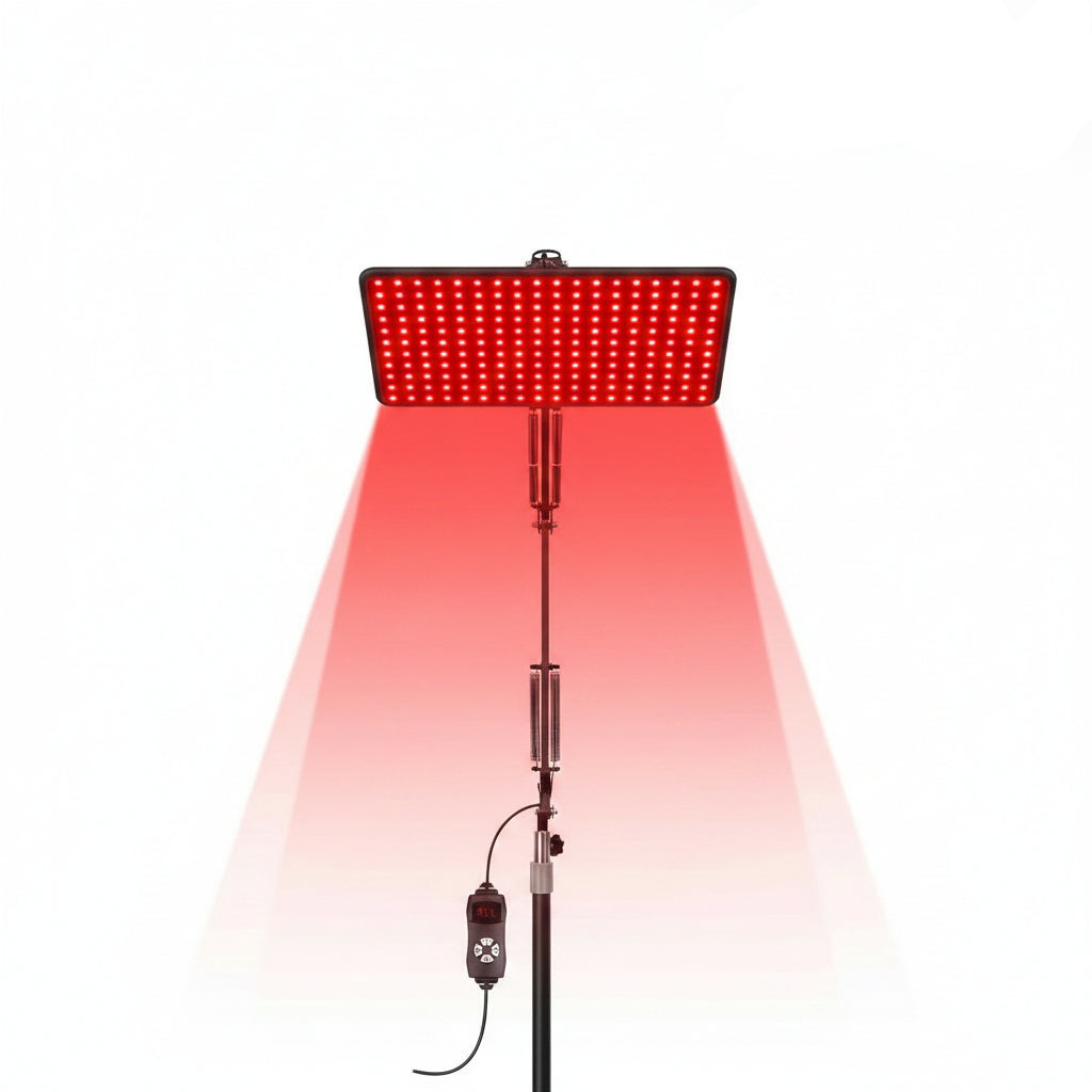 Red Light Therapy for Body with Wireless Magnetic Remote - 660Nm 850Nm 940Nm 3 in 1 Red Infrared Light Therapy Lamp with Stand with Large Panel, Therapy Device at Home, Gift for Women, L
